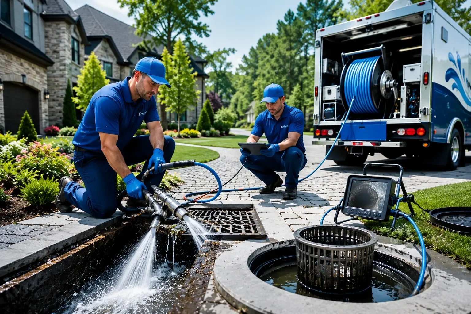 Local outdoor drain cleaning professionals in El Reno, OK